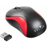Мышь беспроводная Oklick 605SW ,USB ,черный с красным. Интернет-магазин Vseinet.ru Пенза