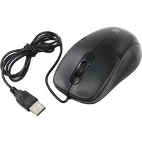 Мышь проводная Defender MM-930, USB, черная. Интернет-магазин Vseinet.ru Пенза