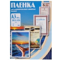 Пленка для ламинирования Office Kit, 100 мик, А3, 100 шт., глянцевая 303х426 (PLP10630). Интернет-магазин Vseinet.ru Пенза