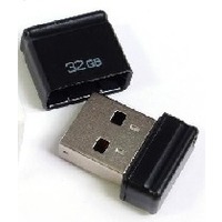 Флешка QUMO NANO 32Гб, USB 2.0, черная. Интернет-магазин Vseinet.ru Пенза