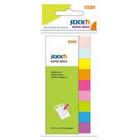 Фото Закладки самокл. индексы бумажные Hopax 21689 50x12мм 9цв.в упак. 50лист европодвес. Интернет-магазин Vseinet.ru Пенза