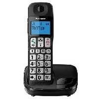 Фото Телефон Dect Panasonic KX-TGE110RUB черный АОН. Интернет-магазин Vseinet.ru Пенза