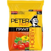 Фото Грунт "Для томатов и перцев", ХОББИ 10л. Интернет-магазин Vseinet.ru Пенза