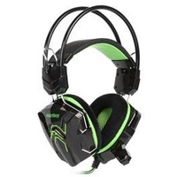Гарнитура SmartBuy RUSH Cobra SBHG-1200 черная с зеленым. Интернет-магазин Vseinet.ru Пенза