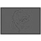 Фото № 0 Коврик резиновый "Колокольчик" (400х600 мм) черный тип. КА 15-1 РТИ
