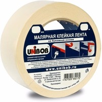 Клейкая лента малярная 30мм х 40м UNIBOB, белая ИУ арт.37961. Интернет-магазин Vseinet.ru Пенза