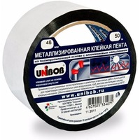 Клейкая лента металлизированная 48мм х 50м UNIBOB ИУ арт.39117. Интернет-магазин Vseinet.ru Пенза