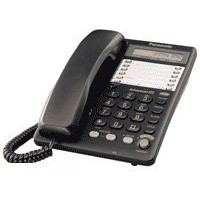 Телефон Panasonic KX-TS 2365 RUB чёрный. Интернет-магазин Vseinet.ru Пенза