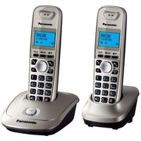 Радиотелефон Panasonic KX-TG2512RUS / 2 трубки / серебристый. Интернет-магазин Vseinet.ru Пенза