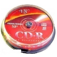 Фото Диски VS CD-R 80 52x,CAKE (10). Интернет-магазин Vseinet.ru Пенза