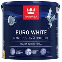 EURO WHITE краска для потолка 2,7 л.. Интернет-магазин Vseinet.ru Пенза