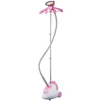 Отпариватель Centek CT-2371, 2000 Вт, 1.7 л, 30г/мин, регулировка подачи пара, белый/розовый 22733. Интернет-магазин Vseinet.ru Пенза