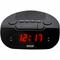Фото № 1 Часы-будильник с РАДИО MYSTERY MCR-21 black(red)