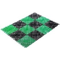 VORTEX 23001 Коврик ТРАВКА 42*56см черно-зеленый. Интернет-магазин Vseinet.ru Пенза