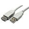 Фото № 0 Кабель-удлинитель USB A(m) USB A(f) 1.8м серый