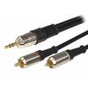 Фото Rexant 3.5mm Stereo Plug - 2RCA Plug 3m 17-4224. Интернет-магазин Vseinet.ru Пенза