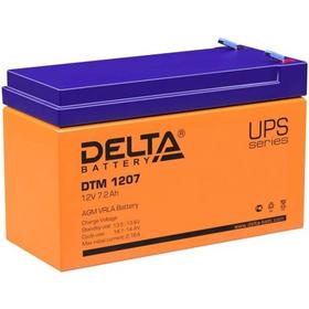 Фото ИБП Батарея аккумуляторная Delta DTM 1207 (для ИБП) 12V 7.2Ah. Интернет-магазин Vseinet.ru Пенза