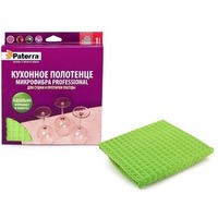 Фото Полотенце микрофибра PROFESSIONAL, для сушки посуды, 50*40см, PATERRA (406-036). Интернет-магазин Vseinet.ru Пенза