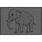 Фото № 5 Коврик резиновый "Слон" (400х600 мм) черный тип. КА 202-1 РТИ