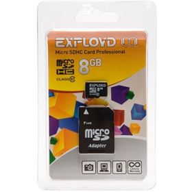 Карта памяти Exployd micro SDHC 8Гб, Class 10. Интернет-магазин Vseinet.ru Пенза Карта памяти Exployd micro SDHC 8Гб, Class 10. Интернет-магазин Vseinet.ru Пенза
