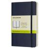 Фото Блокнот Moleskine CLASSIC SOFT 90x140мм 192стр. нелинованный мягкая обложка фиксирующая резинка сини. Интернет-магазин Vseinet.ru Пенза