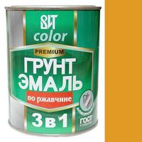 Фото Грунт-эмаль по ржавчине ВИТ color (желтая 0,8 кг "ЦАРИЦЫНСКИЕ КРАСКИ"). Интернет-магазин Vseinet.ru Пенза