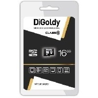 DIGOLDY 16GB microSDHC Class10 - без адаптера SD. Интернет-магазин Vseinet.ru Пенза