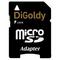 Фото № 1 Карта памяти DIGoldy micro SDHC 32Гб, Class 10, адаптер SD(DG032GCSDHC10-AD)
