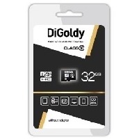 Карта памяти DIGoldy micro SDHC 32Гб, Class 10. Интернет-магазин Vseinet.ru Пенза