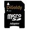 Фото № 1 Карта памяти DIGoldy micro SDHC 8Гб, Class 10, адаптер SD(DG008GCSDHC10-AD)