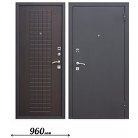 Фото Дверь мет. 8 мм Гарда муар венге 960 правая (Россия). Интернет-магазин Vseinet.ru Пенза