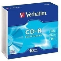 Диск CD-R Verbatim 700Mb 52x DataLife Slim (10 шт.) 43415. Интернет-магазин Vseinet.ru Пенза