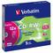 Фото № 3 Диск CD-RW Verbatim 700Mb 10x DataLife+ Slim Color (5шт) 43167