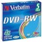 Фото № 6 Диск DVD-RW Verbatim 4.7Gb 4x Slim Color (5шт) 43563