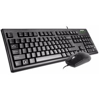 Комплект (клавиатура+мышь) A4 KRS-8372, PS/2+USB, проводной, черный. Интернет-магазин Vseinet.ru Пенза