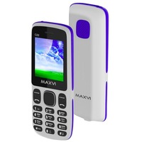 Фото Сотовый телефон MAXVI C22 белый с синим. Интернет-магазин Vseinet.ru Пенза