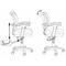 Фото № 4 Кресло детское БЮРОКРАТ CH-W797, на колесиках, ткань, мультиколор [ch-w797/abstract]
