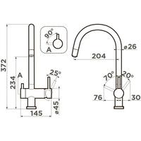 Фото Смеситель Omoikiri Yamada-C хром. Интернет-магазин Vseinet.ru Пенза