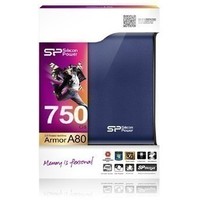 Жесткий диск внешний Silicon Power Armor A80 SP010TBPHDA80S3B, 1Tb, 2.5", USB 3.0, питание через USB, синий. Интернет-магазин Vseinet.ru Пенза