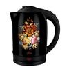 Фото Электрочайник Добрыня DO-1219, черный с рисунком «хохлома». Интернет-магазин Vseinet.ru Пенза