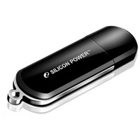 Флешка Silicon Power LuxMini 322 32Гб, USB 2.0, черный (SP032GBUF2322V1K). Интернет-магазин Vseinet.ru Пенза
