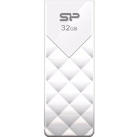 Флешка Silicon Power Ultima U03 32Гб, USB 2.0, белая (SP032GBUF2U03V1W). Интернет-магазин Vseinet.ru Пенза