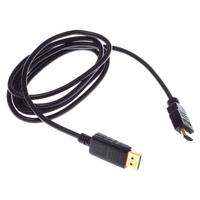 Фото Кабель аудио-видео Buro HDMI (m)/DisplayPort (m) 1.8м. феррит.кольца Позолоченные контакты черный (BHP RET HDMI DPP18). Интернет-магазин Vseinet.ru Пенза