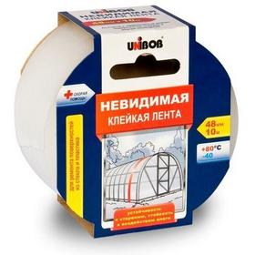 Фото Клейкая лента для ремонта стекла и пластика 48мм х 10м UNIBOB ИУ арт.75910. Интернет-магазин Vseinet.ru Пенза