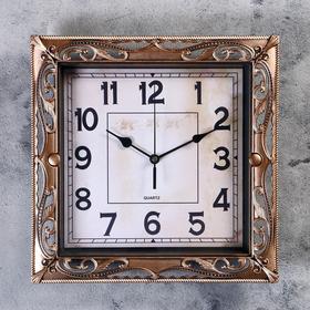 Фото Часы настенные квадр. рама под ажурный металл микс 30*30см. Интернет-магазин Vseinet.ru Пенза