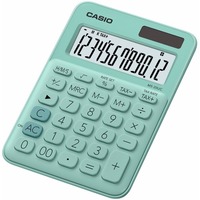 Фото Калькулятор настольный Casio MS-20UC-GN-S-EC зеленый 12-разр.. Интернет-магазин Vseinet.ru Пенза