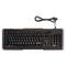 Фото № 12 Клавиатура Oklick 710G черная с серым проводная, USB, 