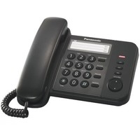 Телефон Panasonic KX-TS2352RUB чёрный. Интернет-магазин Vseinet.ru Пенза