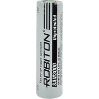 Фото Аккумулятор Robiton SAM3000 18650, Li-Ion, 3000 mAh, 3.7 V. Интернет-магазин Vseinet.ru Пенза