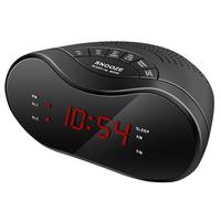 Фото Радиобудильник Hyundai H-RCL160 черный LED подсв:красная часы:цифровые AM/FM. Интернет-магазин Vseinet.ru Пенза